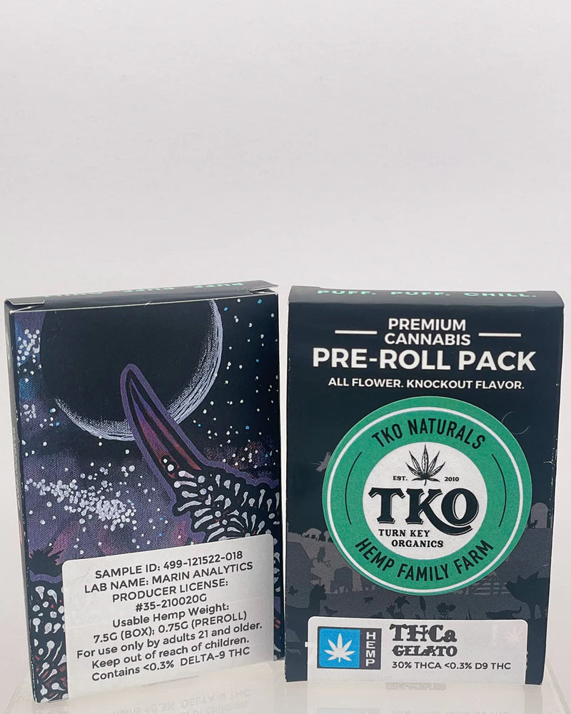 TKO Reserve THCA Pre-Roll Pack