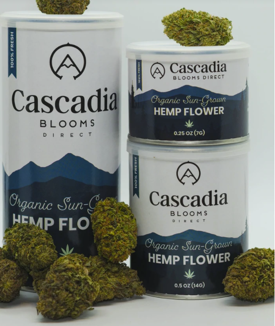 Cascadia Bloom Sour Space Candy CBD Hemp Flower