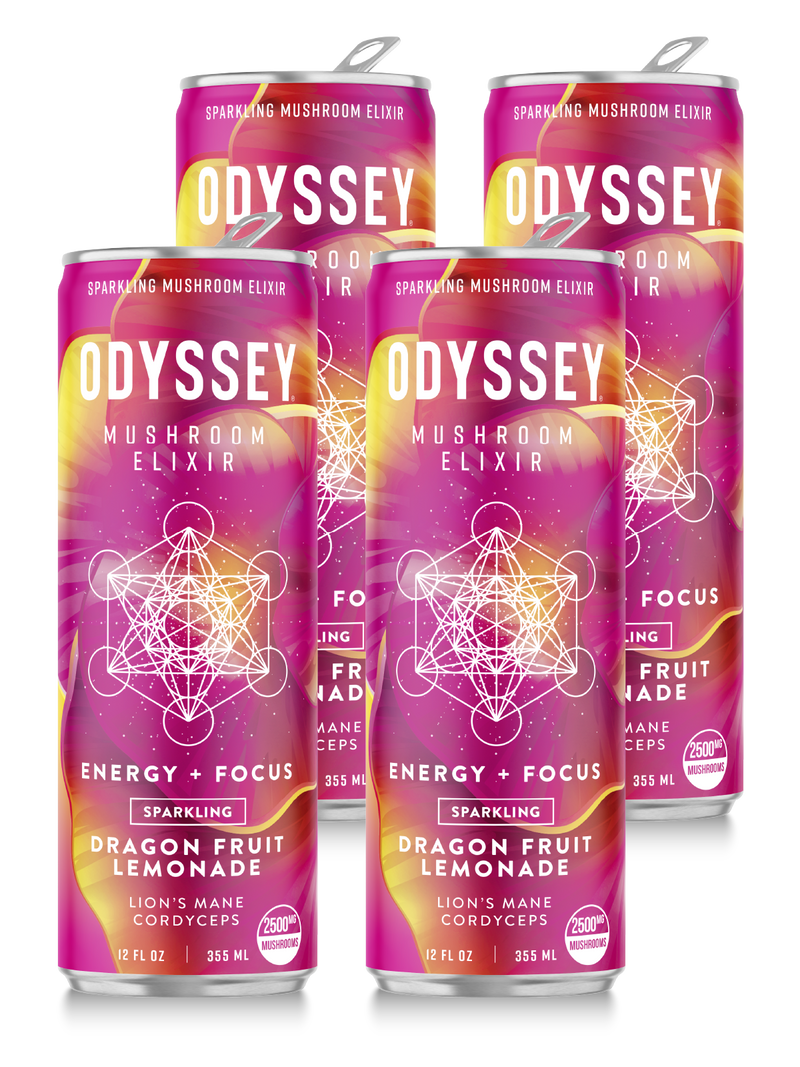 Odyssey Elixir Energy + Focus Dragon Fruit Lemonade