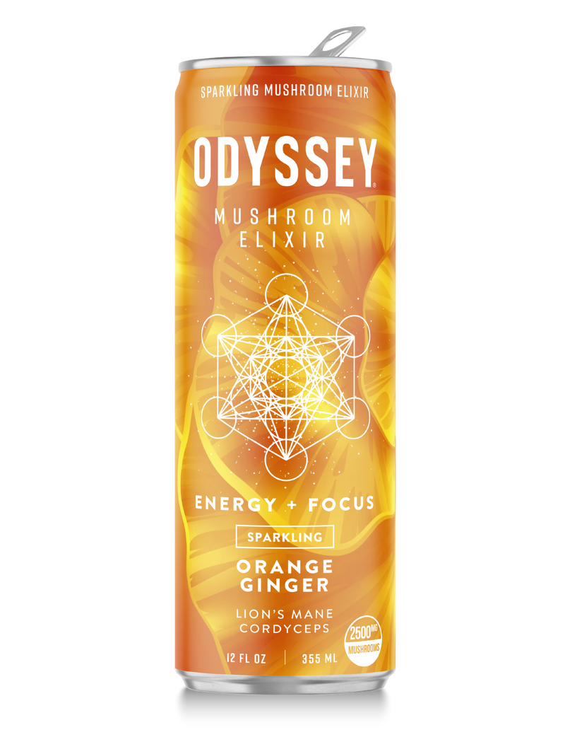 Odyssey Elixir Energy + Focus - Orange Ginger