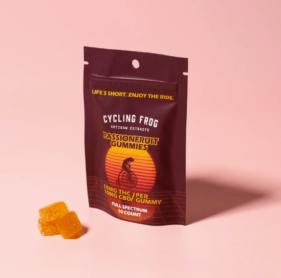 Cycling Frog Passionfruit THC Gummies