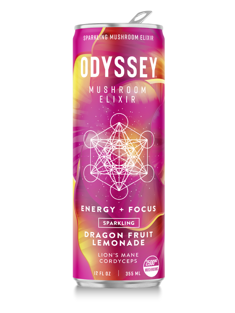 Odyssey Elixir Energy + Focus Dragon Fruit Lemonade